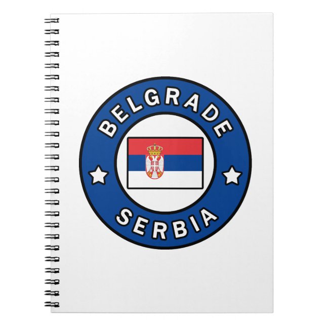 Carnet Belgrade Serbie (Devant)