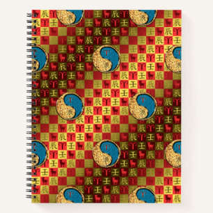 Carnet Bélier & Dragon d'eau
