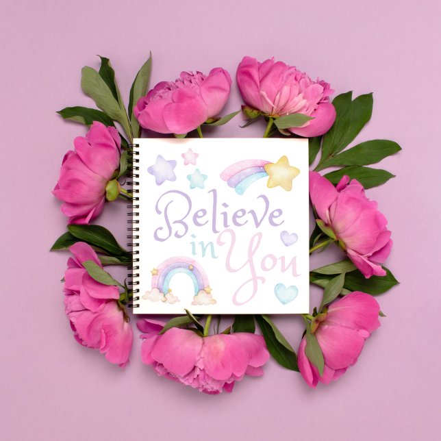 Carnet Believe In You Notebook (Créateur téléchargé)