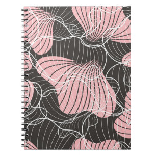 Carnet Belle couleur abstrait sans couture motif. Dos