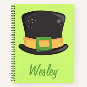 Carnet Belle et belle St. Patrick's Day casquette