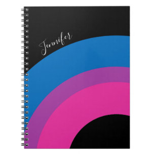 Carnet Belle fierté Bisexuelle Drapeau Cute Custom