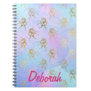 Carnet Belles licornes