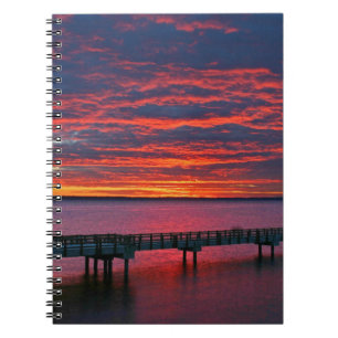Carnet Bellingham Bay au coucher du soleil