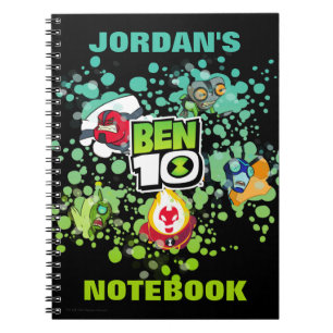 Carnet Ben 10 Alien Forms Bubble Graphic