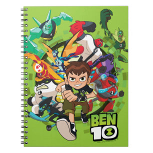 Carnet Ben 10 Alien Rush Graphique