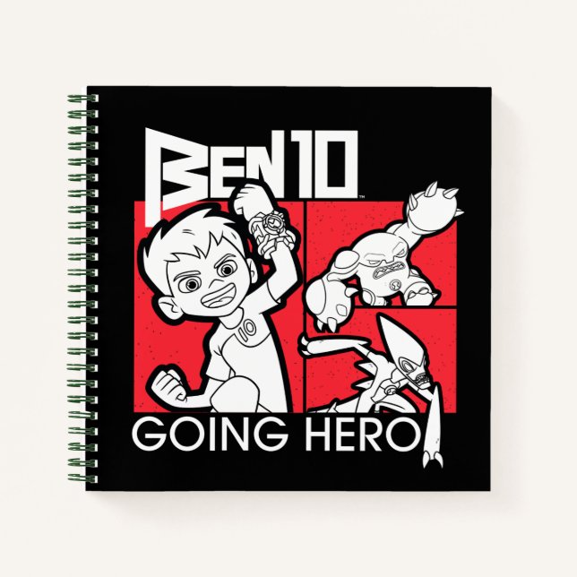 Carnet Ben 10 Going Hero (Devant)