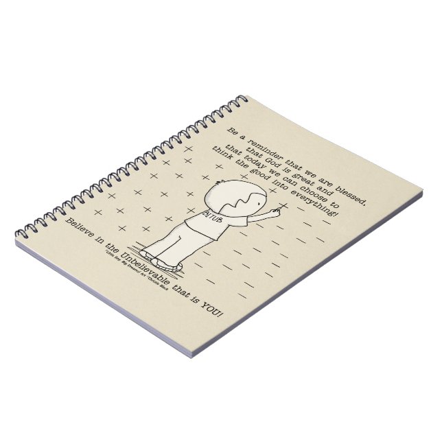 Carnet Bénédiction positive (Côté gauche)