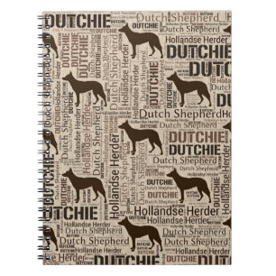 Carnet Berger néerlandais - berger de Hollandse - Dutchi