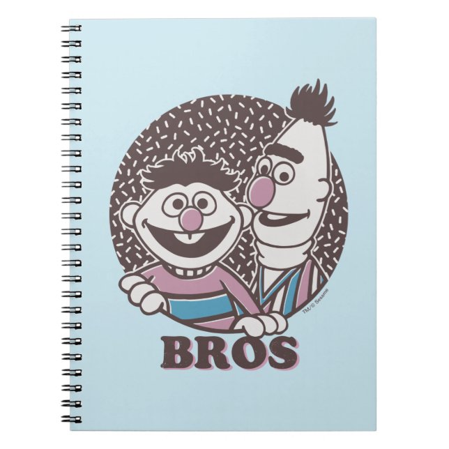 Carnet Bert & Ernie | Bros (Devant)