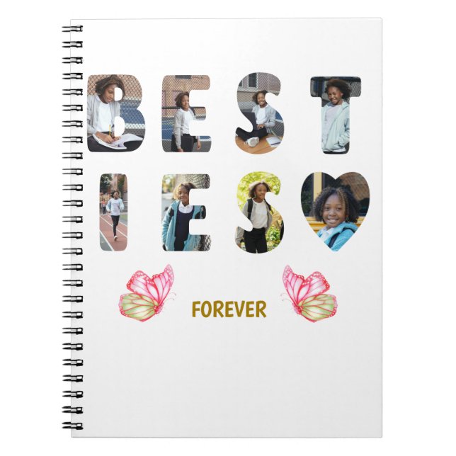 Carnet Besties BFF Friends Forever 8 Photo (Devant)