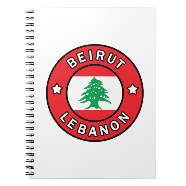 Carnet Beyrouth Liban (Devant)