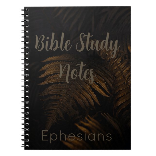Carnet Bible Study-Ephesians (Devant)