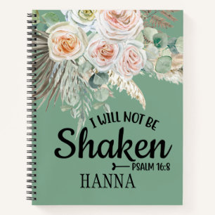 Carnet Bible Verse Aquarelle Pampas Ordinateur portable e