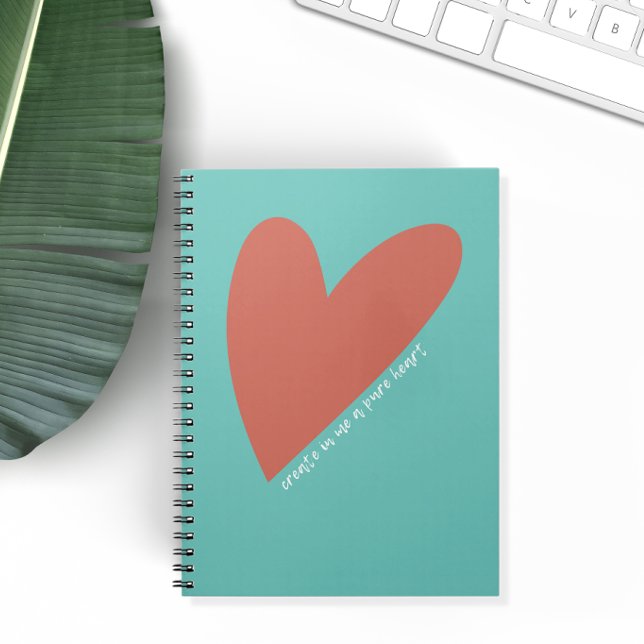 Carnet Bible Verse Journal, Christian Scripture Heart (Créateur téléchargé)