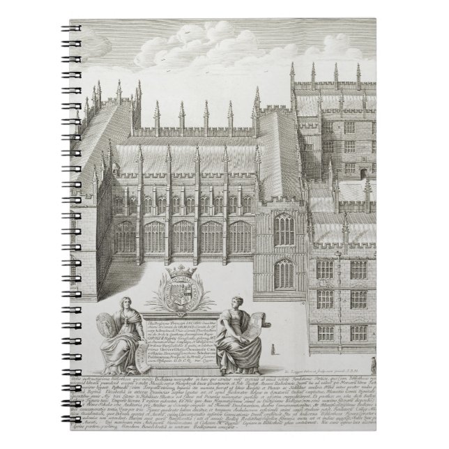 Carnet Bibliothèque de Bodleian, Oxford, de 'Oxonia (Devant)
