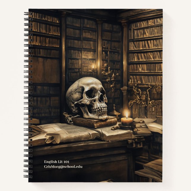 Carnet Bibliothèque de Shakespeare : anglais (Devant)