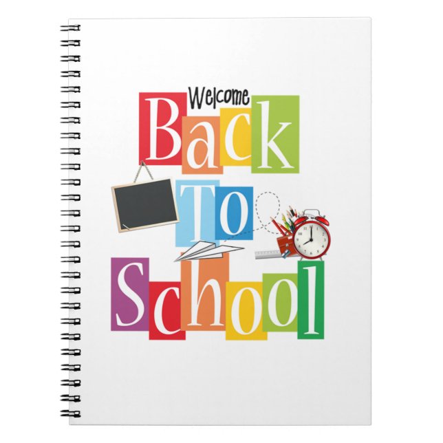 Carnet Bienvenue À L'École (Devant)