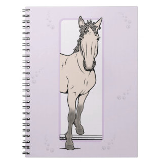 Carnet Bienvenue Cavalier Fantaisiste Équestre