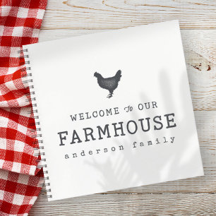 Carnet Bienvenue dans notre ferme Pays Poulet rustique