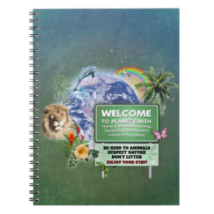 Carnet Bienvenue sur la planète Terre