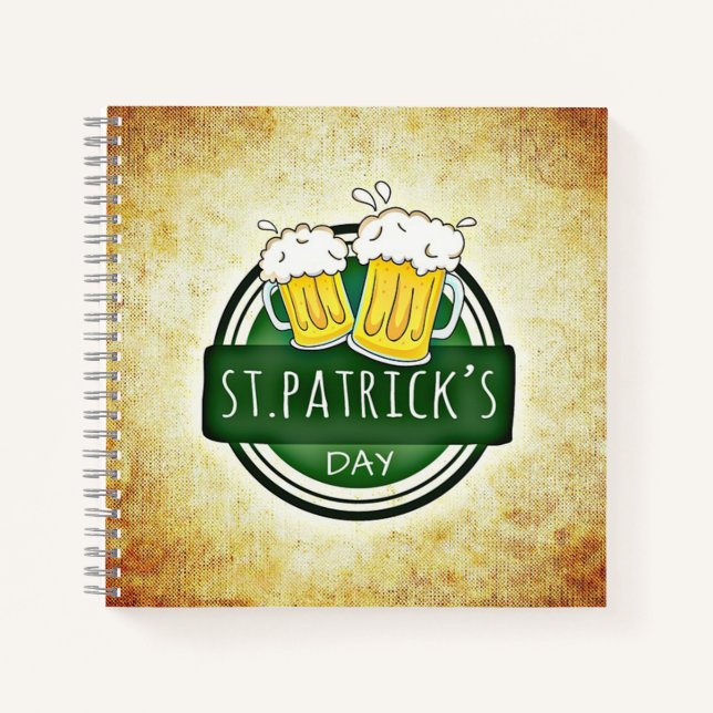 Carnet Bières de la Saint-Patrick (Devant)
