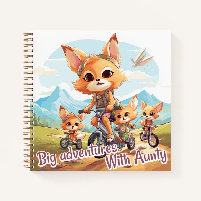 Carnet Big adventures with aunty (Devant)