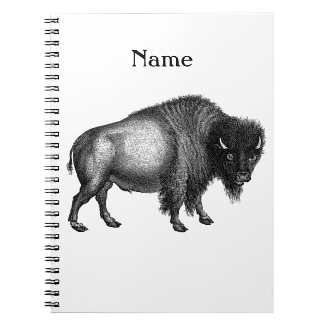 Carnet Big Bison Buffalo Thunder-Cove (Devant)