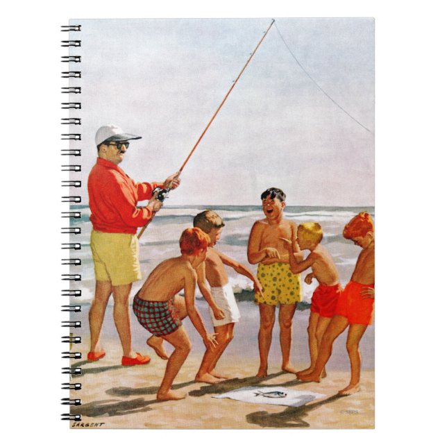 Carnet Big Pole Little Fish par Richard Sargent (Devant)