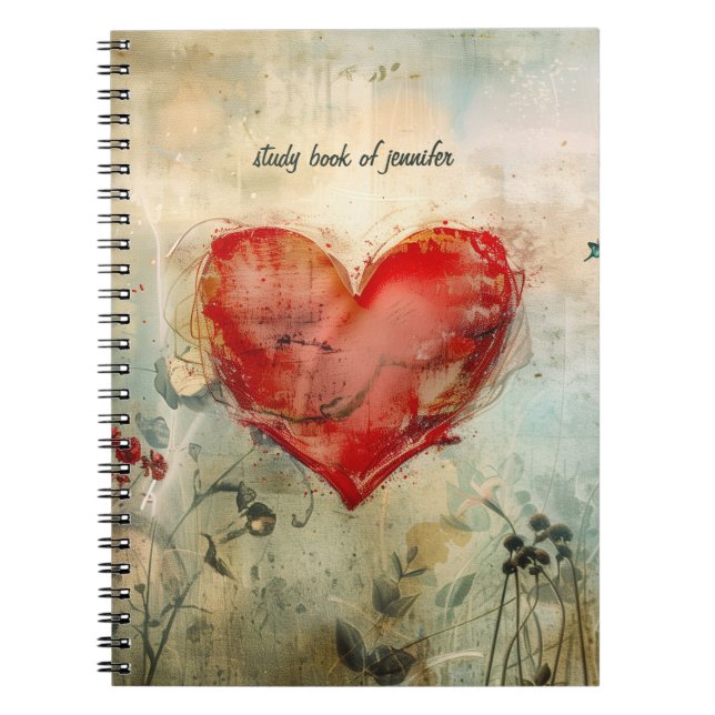 Carnet Big Red (Devant)