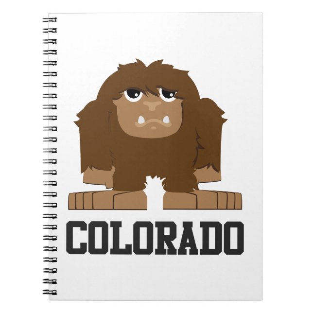 Carnet Bigfoot Colorado (Devant)