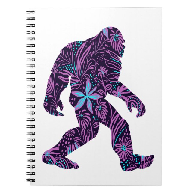 CARNET BIGFOOT FLORAL (Devant)