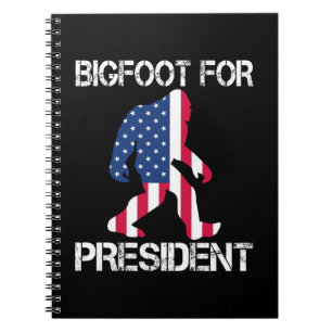 Carnet Bigfoot pour le président Funny Bigfoot