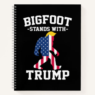 Carnet Bigfoot Se Déplace Avec Les Élections Trump De 202