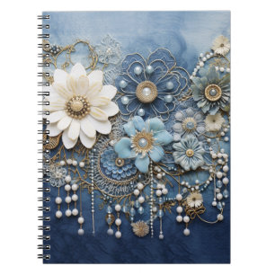 Carnet Bijoux en costume sur Blue Denim