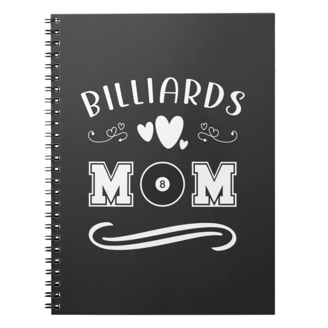 Carnet Billard maman (Devant)