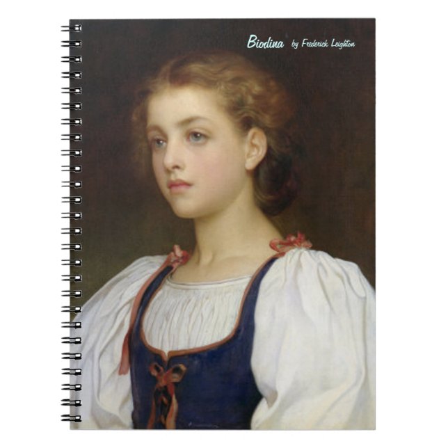 Carnet Biodina by Frederick Leighton Notebook (Devant)