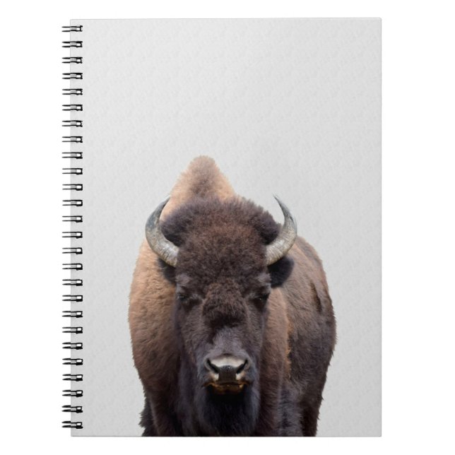 Carnet Bison Buffalo Photo 135 (Devant)