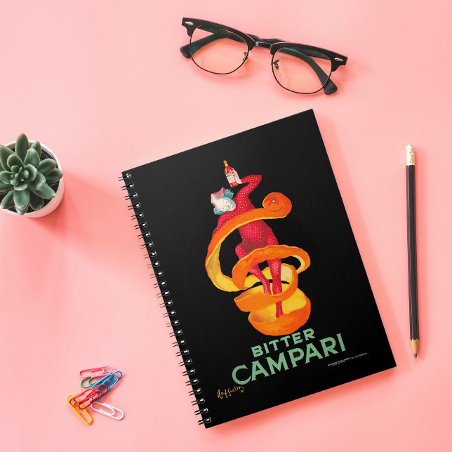 Carnet Bitter Campari | Leonetto Cappiello (Créateur téléchargé)