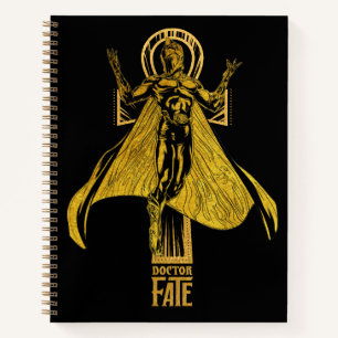 Carnet Black Adam Doctor Fate Character Graphic