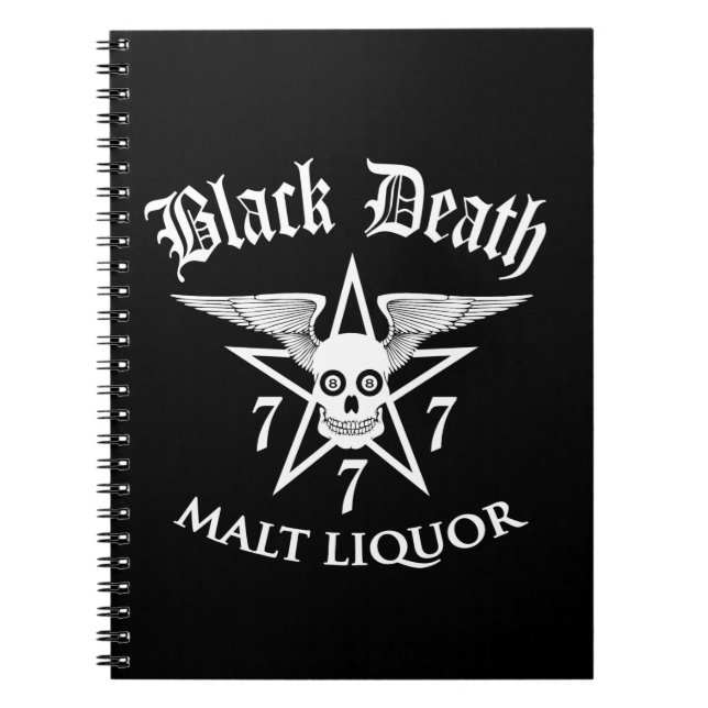 Carnet Black Death 777 - Malt Liquor (Devant)