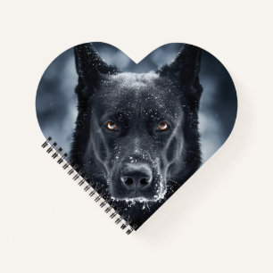 Carnet Black German Shepherd