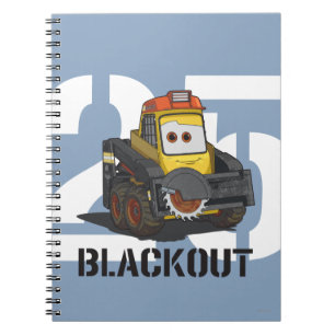 Carnet Black-out Character Art