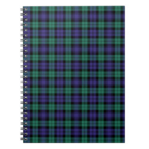 Carnet Black Watch Scottish Tartan