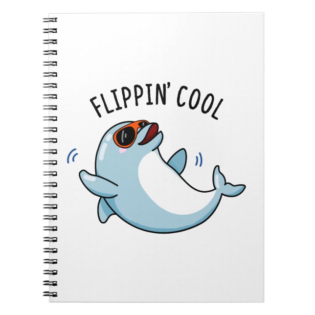 Carnet Blague de dauphin drôle et cool à souhait  (Devant)