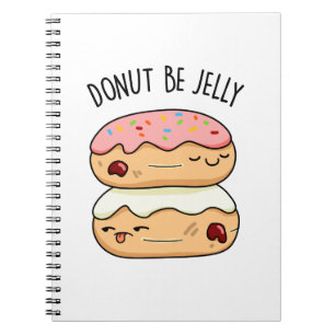 Carnet Blague drôle de beignet Ne sois pas gelée