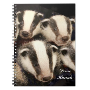 Carnet Blaireau mignon CUB