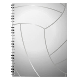 Carnet (blanc) frais de volleyball