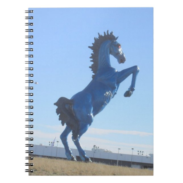 Carnet bleu de Bronco (Devant)
