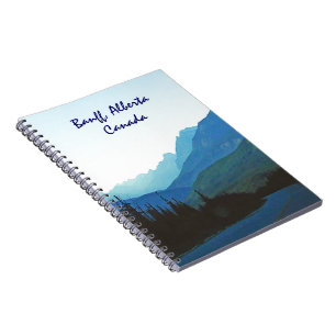 Carnet Bleu de jaspe de Banff